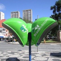 Telefones públicos chamados de “orelhões” começam a ser retirados das ruas do Brasil - Morio/Wikimedia Commons