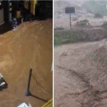 Danos na CSN: inundação nas instalações e retirada de funcionários como medida de segurança -  (crédito:  Reprodução/Redes sociais)