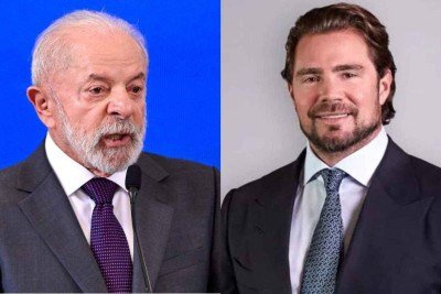 Lula e Daniel Vorcaro -  (crédito: Evaristo Sa / AFP e Reprodução)