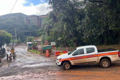 Portaria da Mina de Viga -  (crédito: Edésio Ferreira/EM/D.A Press)