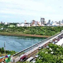 Ponte da Amizade, 60 anos: ligação entre Brasil e Paraguai alcançou grande popularidade -  Reprodução de vídeo G1