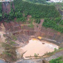 Imagens mostram área afetada por vazamento de mina da Vale - Prefeitura de Congonhas