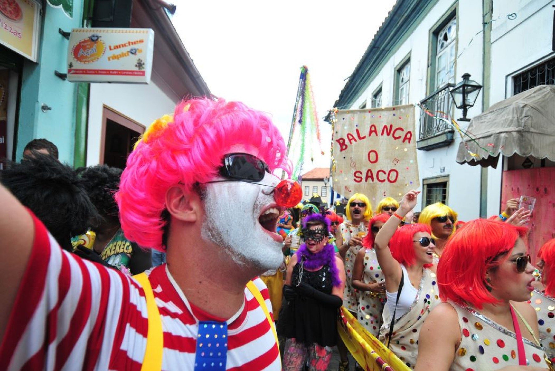 Bloco Balança o Saco anima os foliões de Diamantina-Alexandre Guzanshe/EM/D.A Press - 2013