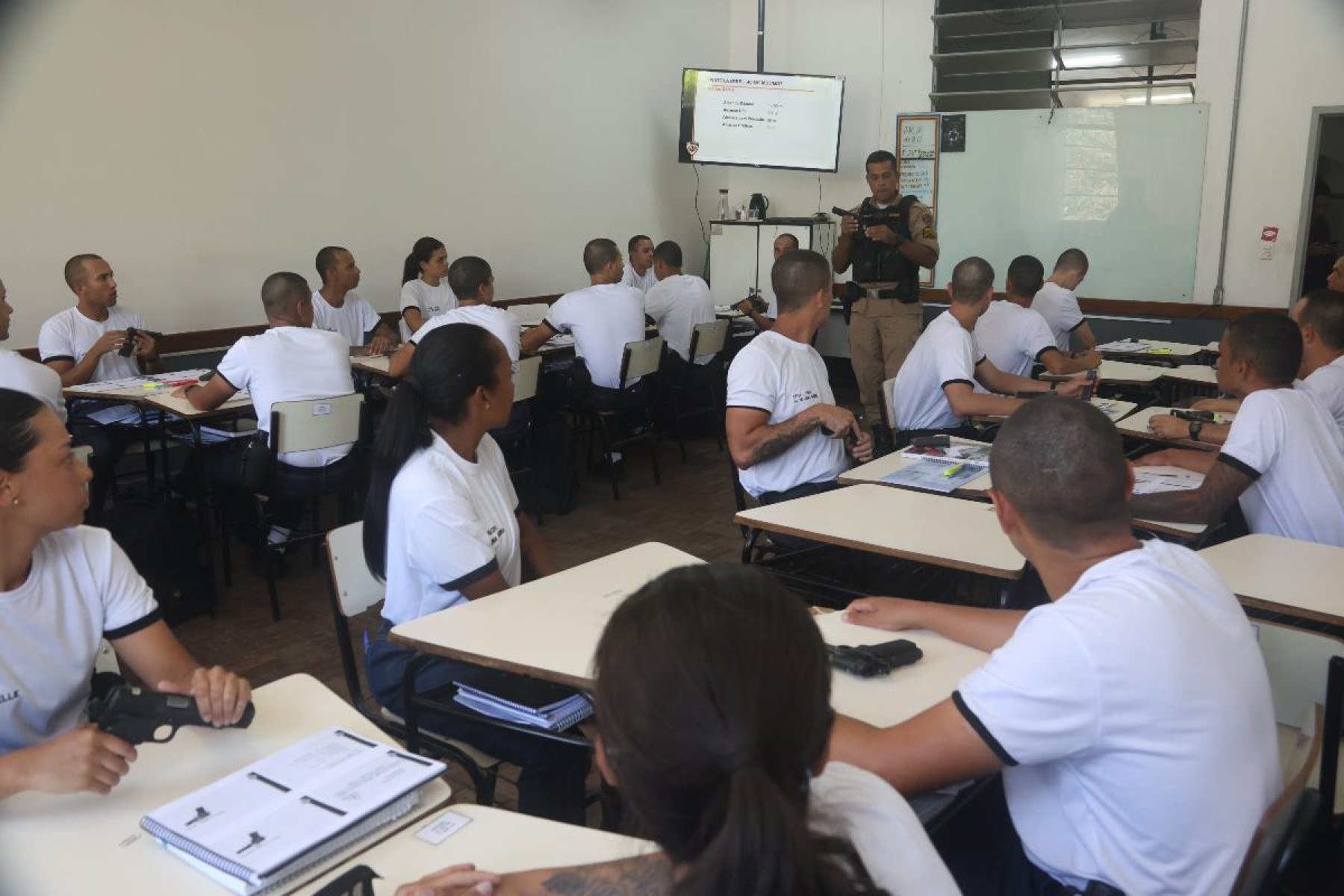 Escola de Formação de soldados da PMMG-Marcos Vieira /EM/DA. Press