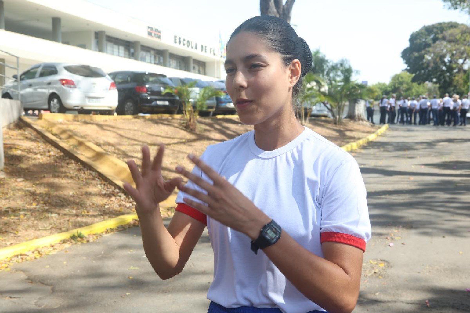 Soldado Dafne Mendes-Marcos Vieira /EM/DA. Press