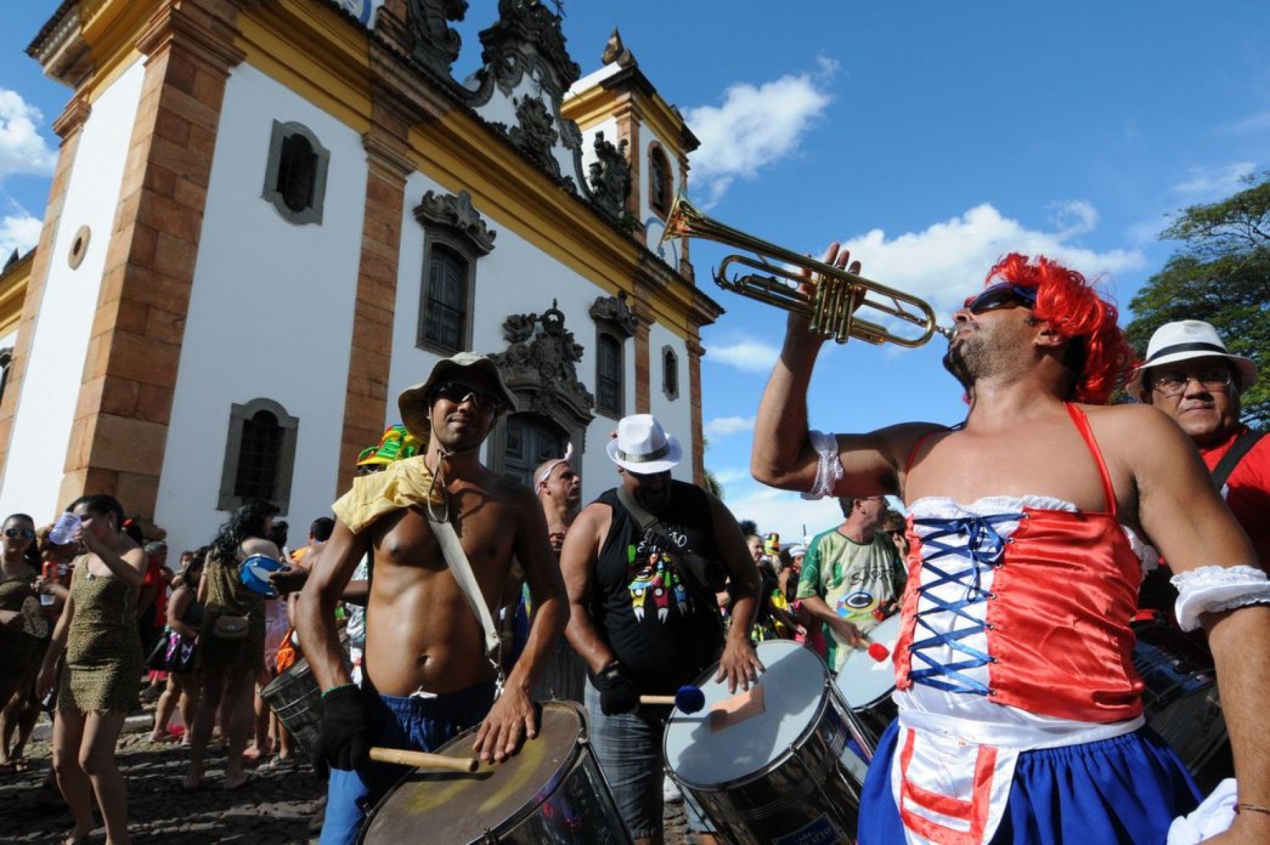Ao lado de BH, Sabará preserva a traição os blocos de rua-Gladyston Rodrigues/EM/D.A Press 2014
