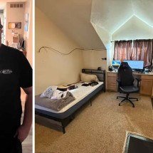 Homem decide viver isolado em quarto por um ano para mudar de vida - Redes sociais