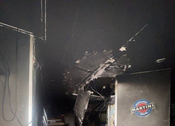 Apesar dos danos, a Defesa Civil não chegou a ser acionada -  (crédito: Reprodução/CBMMG)