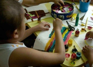 Em BH, a Casa Aura oferece abrigo e atividades pedagógicas a crianças em tratamento de câncer
 -  (crédito: Paulo Filgueiras/EM/D.A Press)