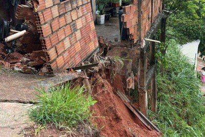 Minas Gerais registra quarta morte do período chuvoso  -  (crédito: Defesa Civil)