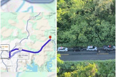 O corpo da vítima foi encontrado em uma área de mata em Caldas Novas; duas pessoas foram presas -  (crédito: Reprodução/Redes Sociais )