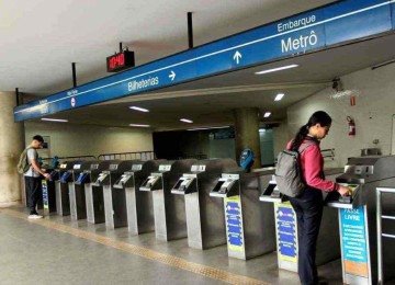 Cronograma de obras do metrô de Bh é alterado e estações serão paralisadas; veja o que muda para os usuários -  (crédito: Edésio Ferreira/EM/D.A Press)
