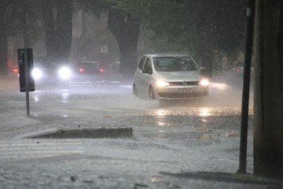 Imagem meramente ilustrativa. Regi&otilde;es de Belo Horizonte registraram chuva extremamente forte nesta quinta-feira (29/1) -  (crédito: Marcos Vieira/EM/D.A Press - 29/1/2026)