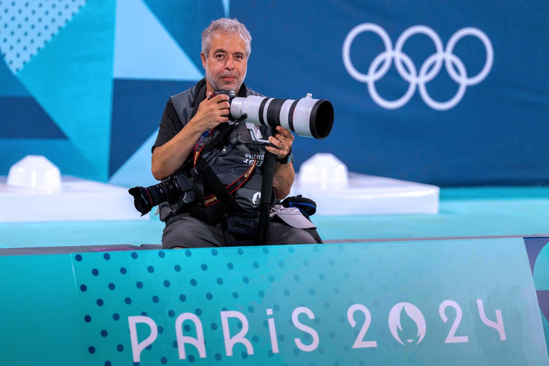 Praticante do tênis de mesa, Abelardo Mendes Jr. se especializou em registrar a prática esportiva ao cobrir grandes competições nacionais e internacionais-Arquivo Pessoal