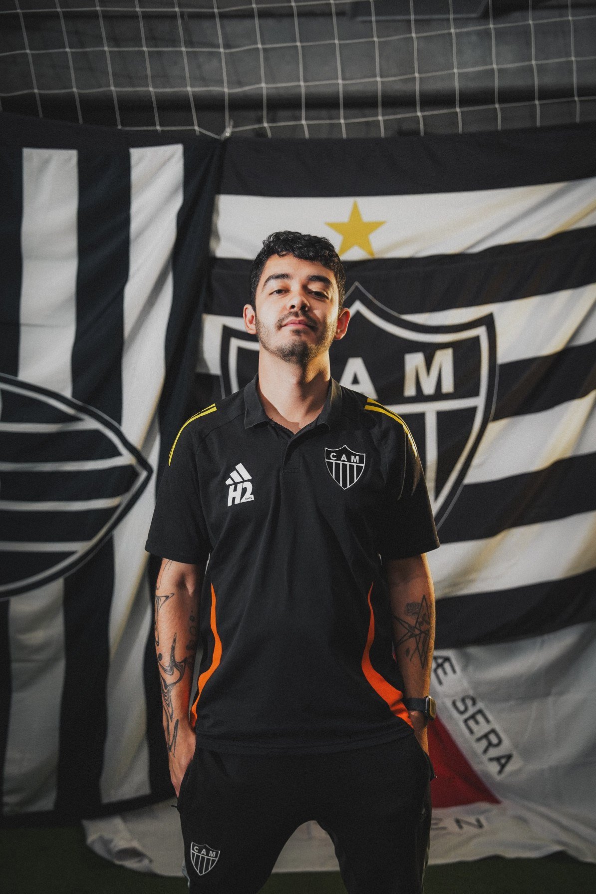 Luis Amaral é fotógrafo do Atlético desde 2023 onde registra os bastidores e torcedores nos jogos do Galo-Arquivo Pessoal