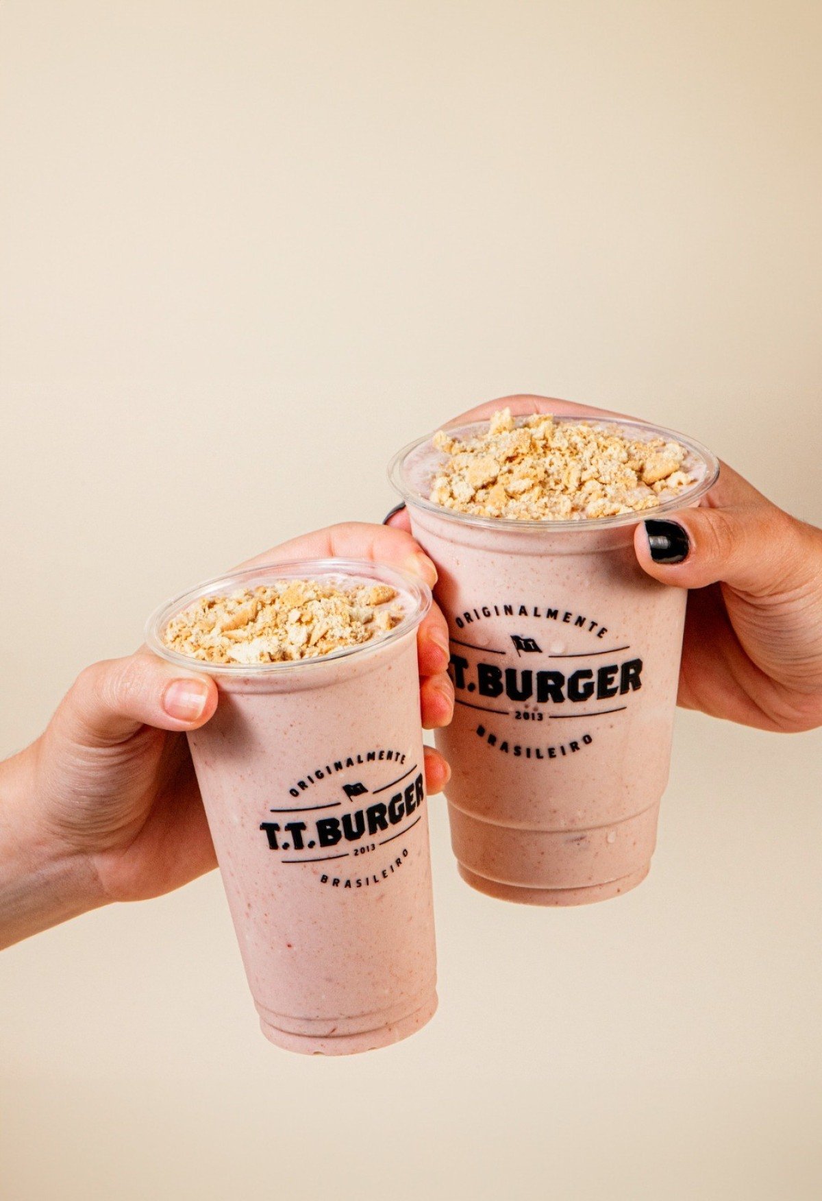 S&atilde;o cinco sabores de milkshakes oferecidos pela marca 