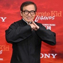 Aos 71, Jackie Chan conta que deixou música para depois que ele morrer - ANGELA WEISS / AFP