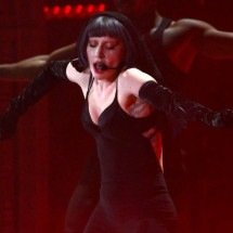 Lady Gaga interrompe show e faz discurso contra o ICE - MAURO PIMENTEL / AFP