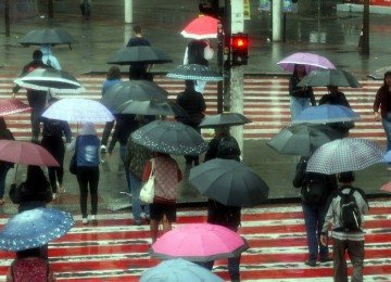 Chuvas intensas podem ocorrer em todo o estado de MG nesta sexta (30) -  (crédito: Jair Amaral/EM/D.A Press)