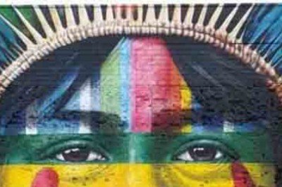 <p>19 de abril é o Dia dos Povos Indígenas. A data para celebração foi criada em 1943, por influência de Marechal Rondon, engenheiro militar e sertanista famoso pela exploração de Mato Grosso e da Bacia Amazônica e pelo apoio às populações indígenas brasileiras.</p>
 -  (crédito:  Cristina Índio do Brasil / Agência Brasil)