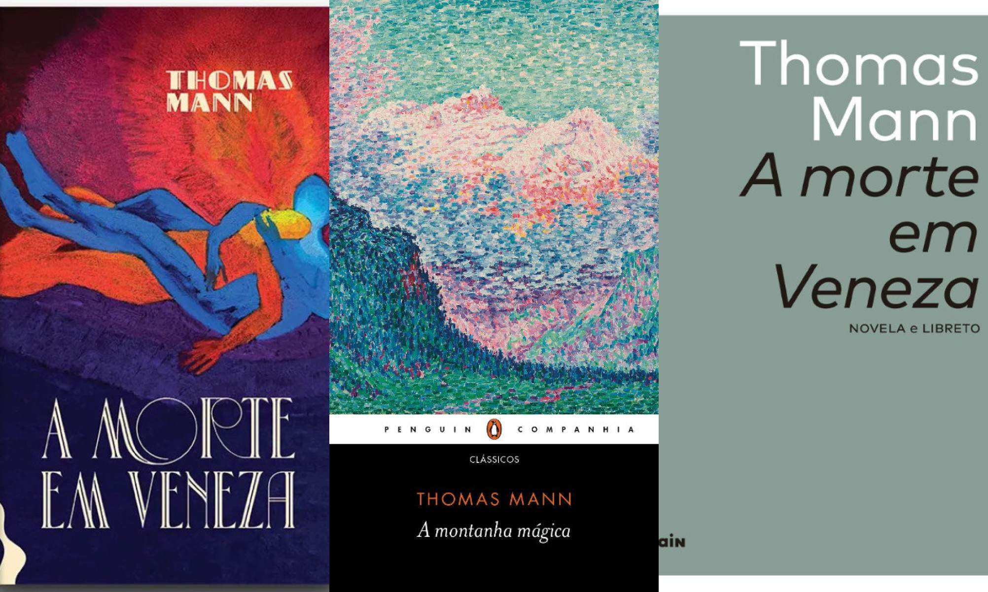 Capas de livros de Thomas Mann