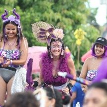 Sagrada Profana reuniu foliões no Santa Inês neste sábado (31/1) -  (crédito: Marcos Vieira/EM/DA. Press)