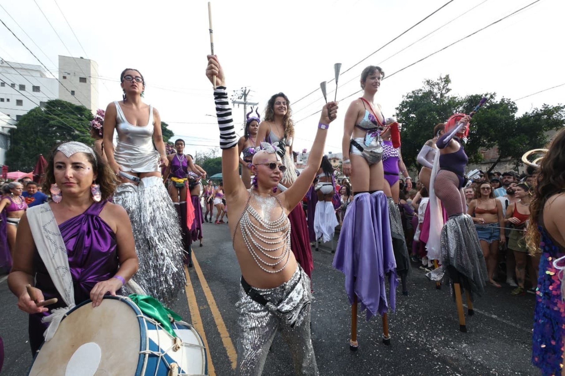 Sagrada Profana reuniu foliões no Santa Inês neste sábado (31/1)