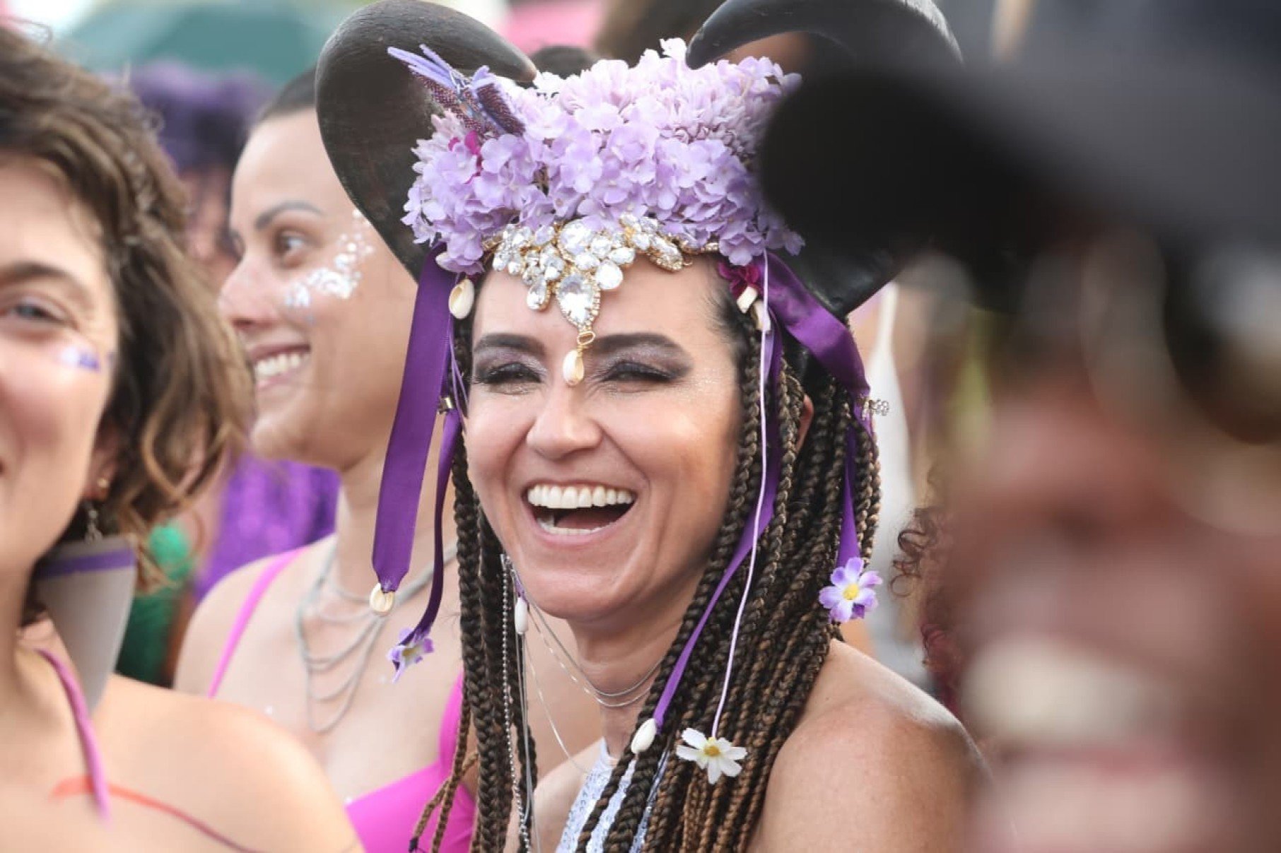 Sagrada Profana reuniu foliões no Santa Inês neste sábado (31/1)