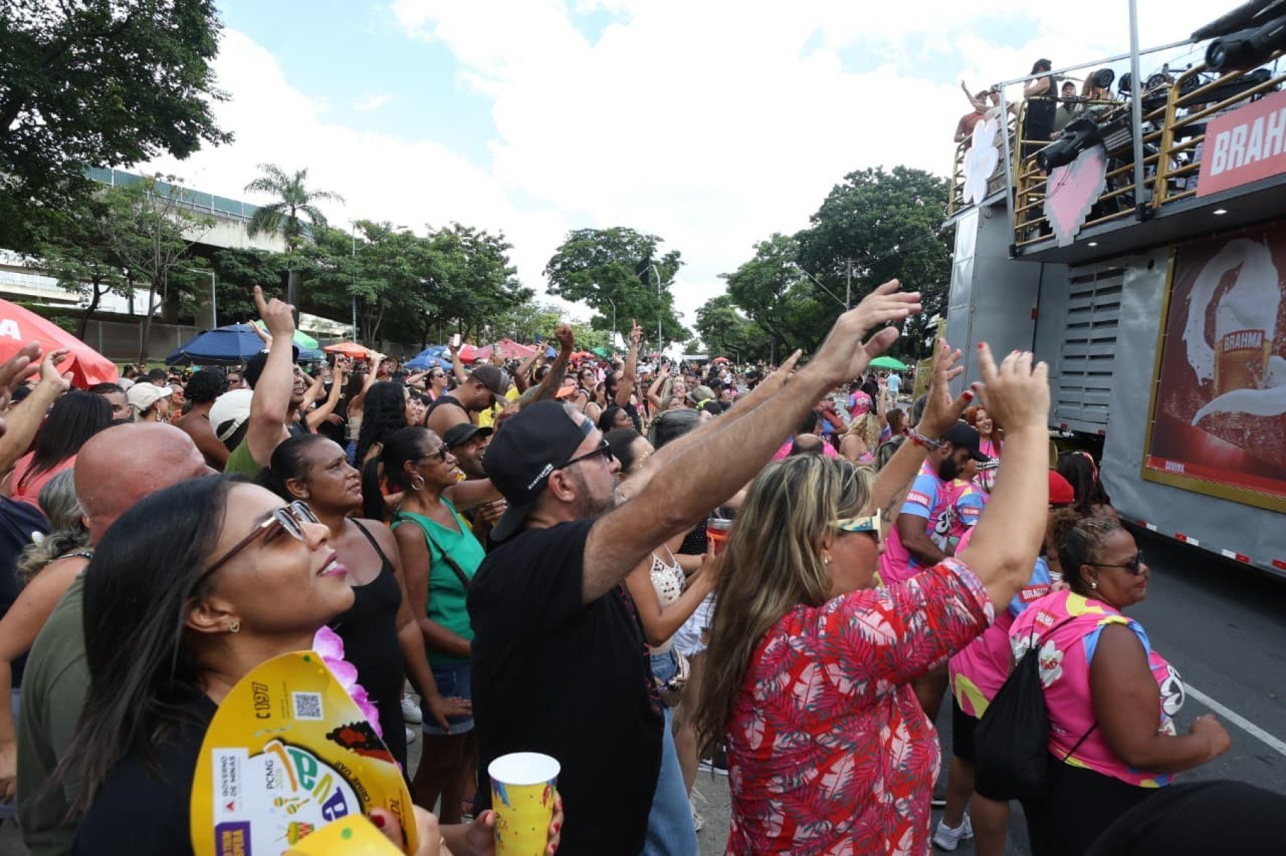Sagrada Profana reuniu foliões no Santa Inês neste sábado (31/1)