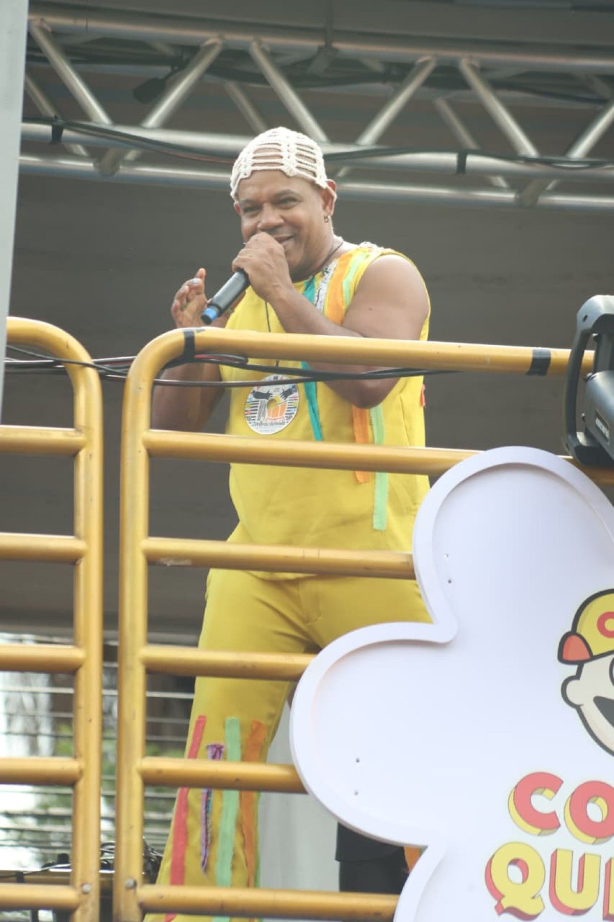 Bandas e grupos de axé, sucesso nos 1990, que marcaram a história do Carnabelô, carnaval fora de época de BH, se reuniram, no entorno do Mineirão-Marcos Vieira/EM/D.A Press