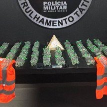 PM apreende frascos de lança-perfume que seriam vendidos no carnaval de BH - PMMG/Divulgação