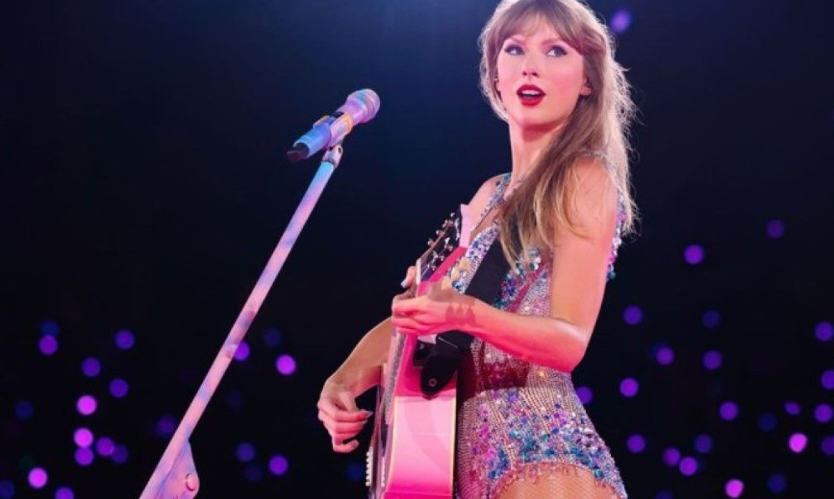 Taylor Swift lan&ccedil;ou o &aacute;lbum "The life of a showgirl" em outubro de 2025 -  (crédito: Reprodu&ccedil;&atilde;o/Instagram)