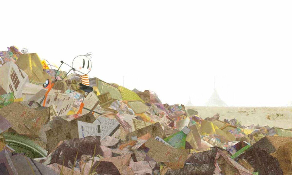  "O menino e o mundo", animação em 2D de Alê Abreu, disputou O Oscar de Melhor Longa de Animação em 2016; materiais do filme estão na mostra, que reúne diversos  itens de outras produções, alguns exibidos pela primeira vez em Minas -  (crédito: Alê Abreu/Divulgação)