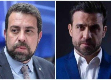 Boulos foi alvo de Marçal, em caso do falso laudo médico -  (crédito: Reprodução)