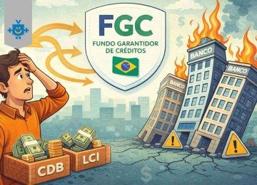 O FGC protege o investidor, mas não elimina o risco. Entenda os limites da garantia e por que juros altos podem esconder bancos frágeis.
 -  (crédito: Reprodução Educando seu Bolso)