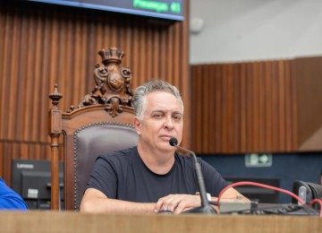 Prefeito de BH, Alvaro Damião (União Brasil) -  (crédito: CMBH/REPRODUÇÃO)