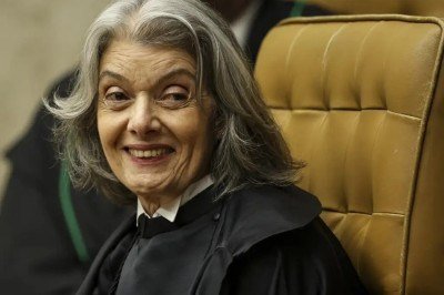 A ministra do STF, Cármen Lúcia, durante a abertura do Ano Judiciário de 2026 do Supremo Tribunal Federal (STF) -  (crédito: Marcelo Camargo/Agência Brasil)