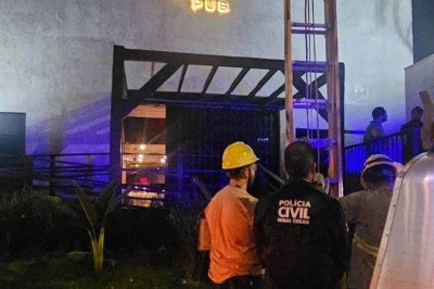 Prejuízo de R$ 180 mil: Boate é fechada por gato na ligação de energia -  (crédito: DivulgaÃ§Ã£o/PCMG)