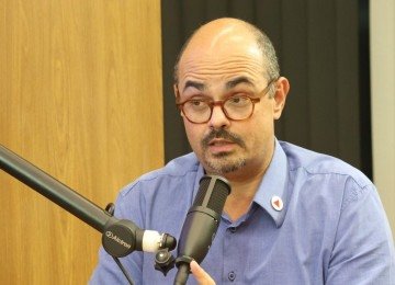 Vice-governador de Minas Gerais, Mateus Simões -  (crédito: Marcos Vieira/EM/DAPRESS)