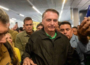 Jair Bolsonaro será examinado como capitão da reserva, mas inevitavelmente também como ex-chefe de Estado -  (crédito: Leandro Couri/EM/D.A Press – 26/6/25)