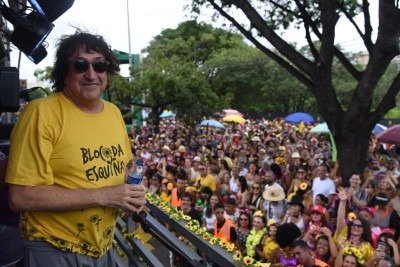 O Bloco da Esquina nasceu no Santa Tereza, em 2013, e hoje reúne 150 músicos para levar a identidade mineira ao Carnaval de Belo Horizonte 2026 -  (crédito:  Gladyston Rodrigues/EM)