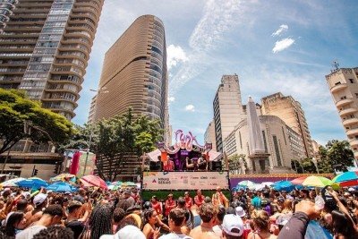 Carnaval BH. Na foto, Bloco Funk You em 2025
       -  (crédito: Leandro Guerreiro/Divulgação)