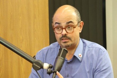 Vice-governador de Minas Gerais, Mateus Simões -  (crédito: Marcos Vieira/EM/DAPRESS)