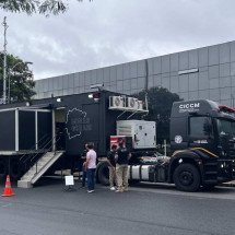 Carretas equipadas com alta tecnologia reforçam segurança no carnaval de BH - Edésio Ferreira/E.M./D.A. Press