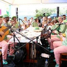 Fundo de Quintal e Velha Guarda da Mangueira na pré-folia de BH -  Orlando Bento/MTC/Divulgação