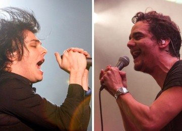 A compara&ccedil;&atilde;o entre Wagner Moura e Gerard Way, vozes de diferentes gera&ccedil;&otilde;es, volta a ser destaque com shows e produ&ccedil;&otilde;es em alta -  (crédito: AFP)