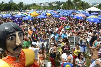 <p>O projeto de lei 3.724/2021, que reconhece blocos e bandas de carnaval como manifestação da cultura nacional, foi sancionado em 24/4/2024. Ou seja, os blocos passaram a ser oficialmente um Patrimônio Cultural do Brasil. </p>
 -  (crédito: Tânia Rego Agência Brasil )