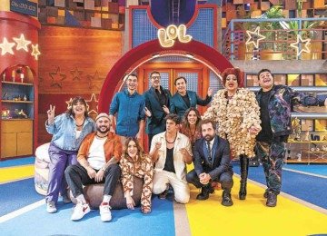 Onze comediantes participam da quinta temporada de "LOL: Se rir, j&aacute; era!", com seis epis&oacute;dios disponibilizados pela plataforma Prime Video -  (crédito: Kelly Fuzaro/Divulga&ccedil;&atilde;o)