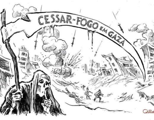 Cessar fogo em Gaza -  (crédito: Quinho)