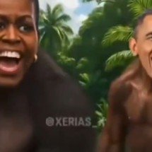 Casa Branca afirma que divulgação de vídeo racista contra Obama foi 'erro' - Redes Sociais 